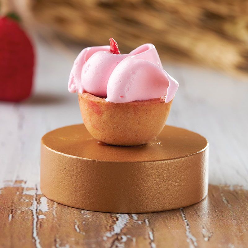 Mini tartaleta de frambuesa